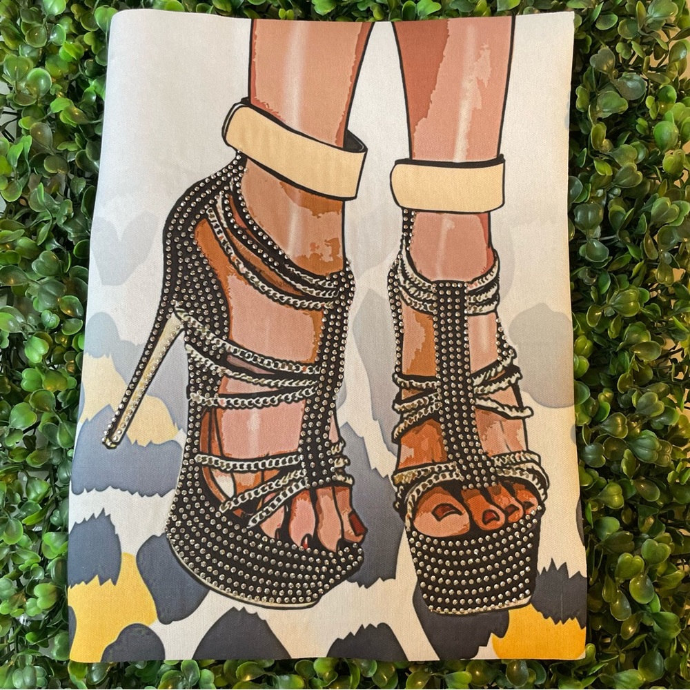 Night Out Heels Iron On Sheet